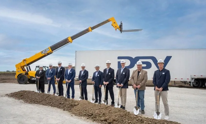 DSV breaks ground on logistics facility in Plainfield to be built by Alston Construction