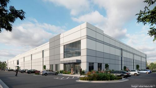 Construction Underway on an Industrial Facility in Chicago's Western Suburbs