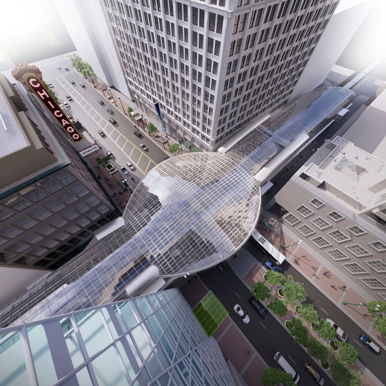 Construction Underway for $440M Renovation of State/Lake CTA Station