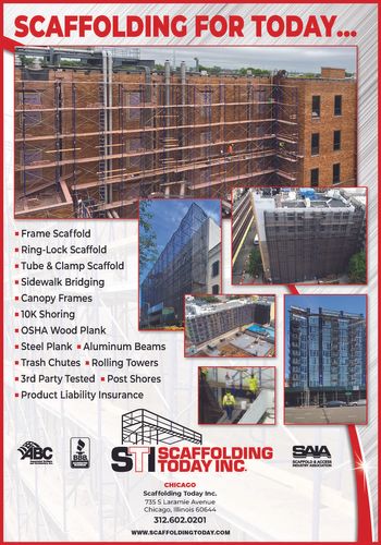 SCAFFOLDING TODAY NEW CHICAGO BRANCH
