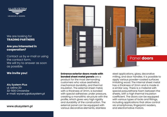 Panel doors