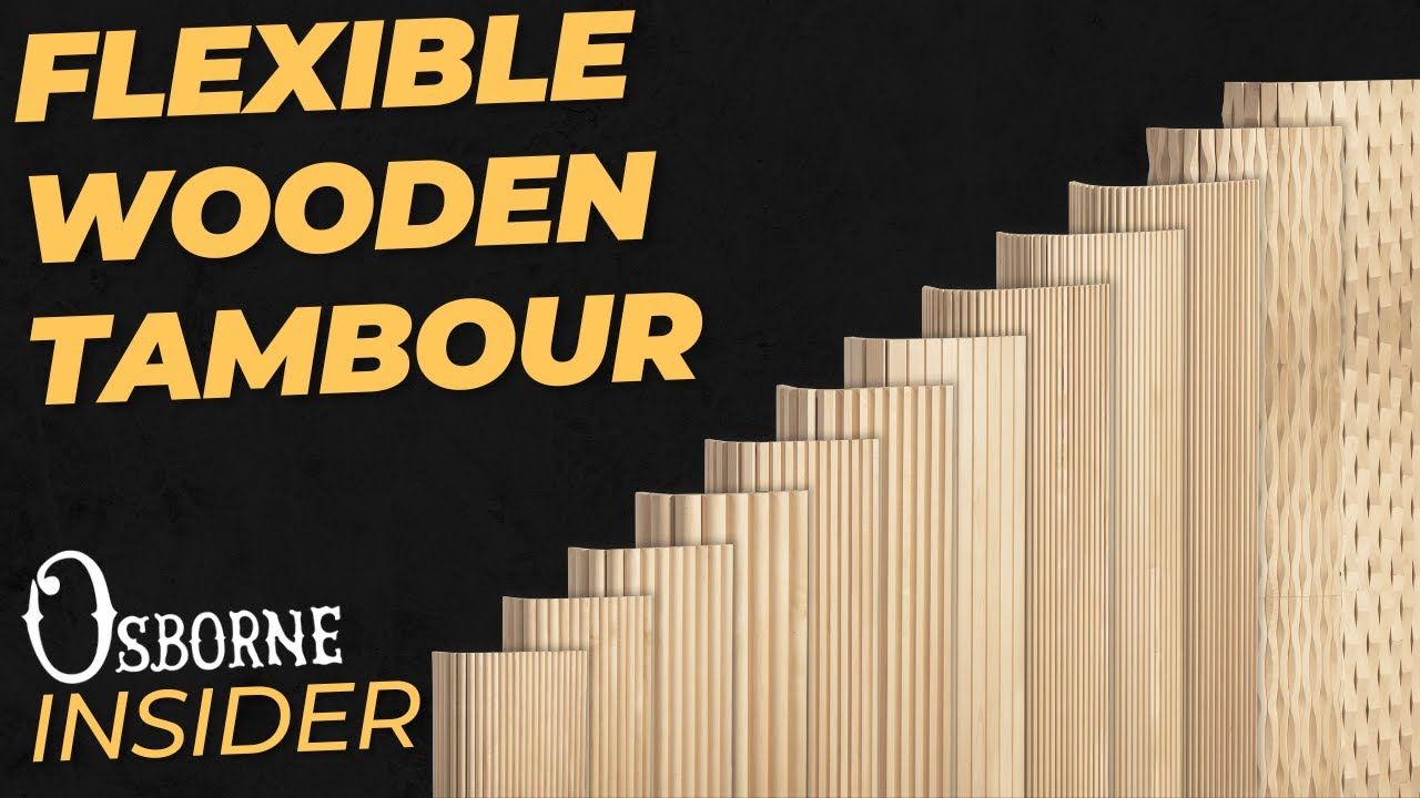 Introducing: Flexible Tambour Panels from Osborne!