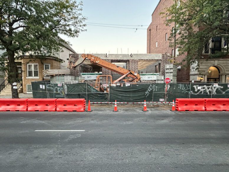 4529 North Western Rising Above Street Level In Lincoln Square