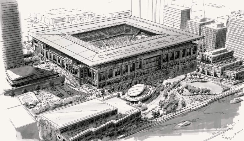Stadium Plans Revealed For Chicago Fire FC In The 78