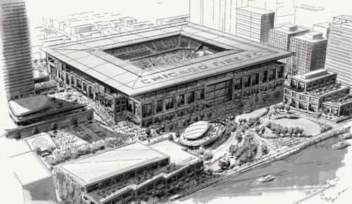 Stadium Plans Revealed For Chicago Fire FC In The 78