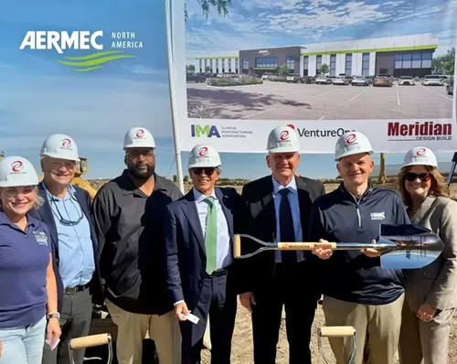 Aermec Invests US$15 Million in First US Manufacturing Facility in Illinois