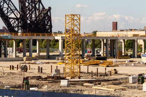 Second Tower Crane Planted For McDonald’s Park