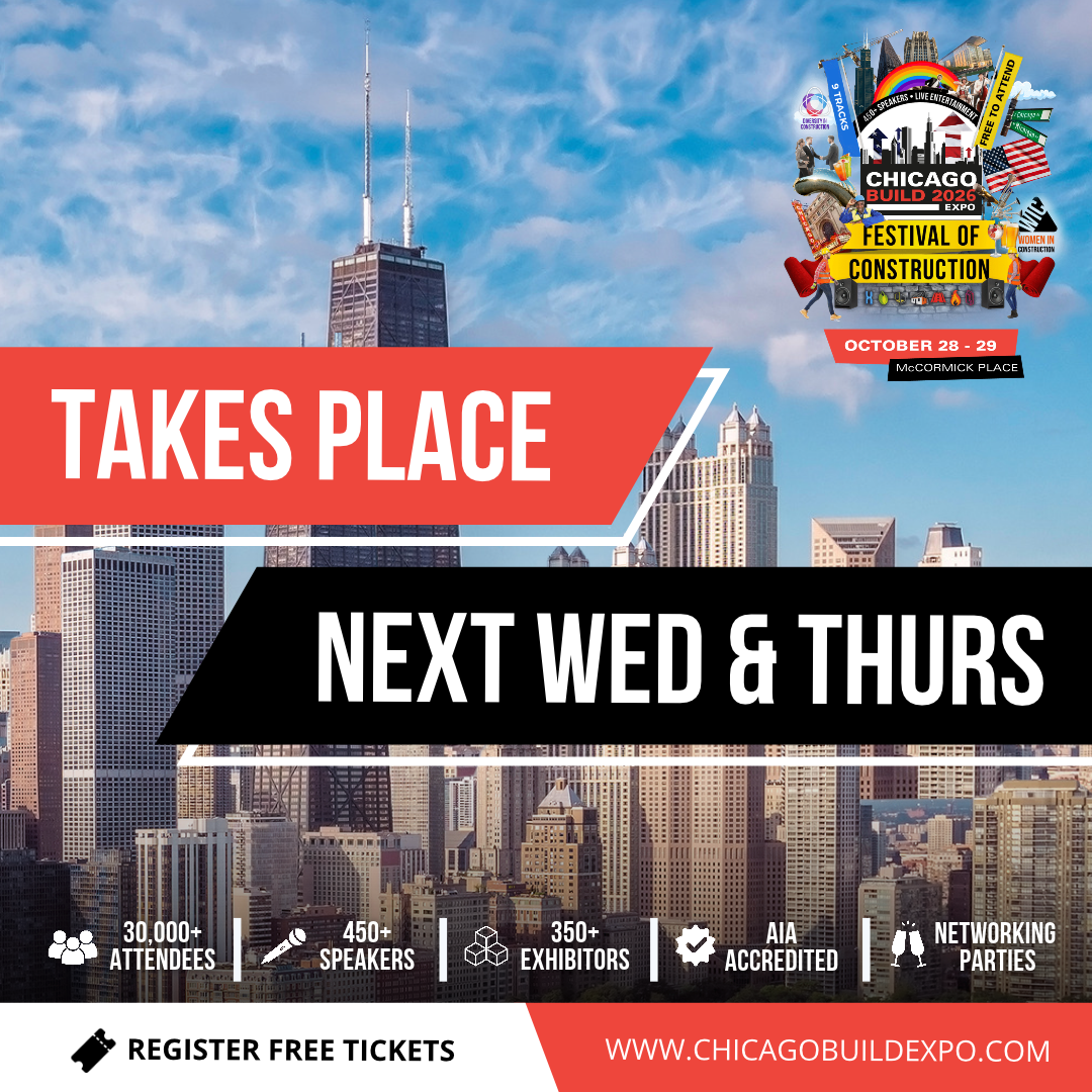 Chicago Build 2026 Opens Next Week: Here's What's Waiting for You at McCormick Place