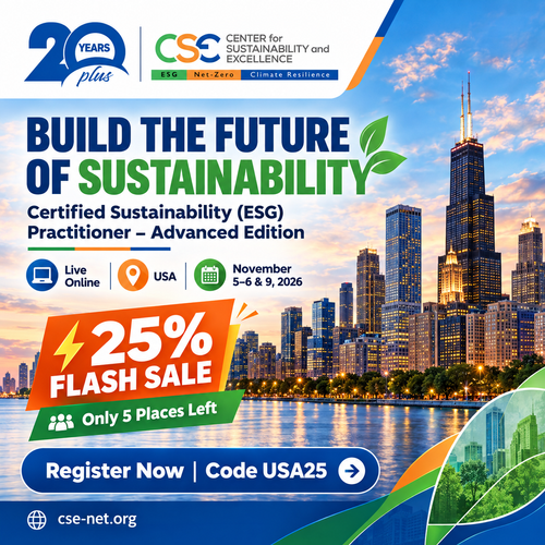 CSE Announces Final U.S. Sustainability Practitioner Cohort of 2026