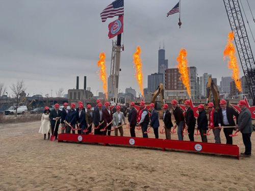 Chicago Fire FC breaks ground on $750M South Loop stadium