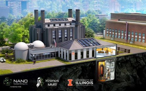 NRC accepts permit application for NANO Nuclear microreactor at University of Illinois