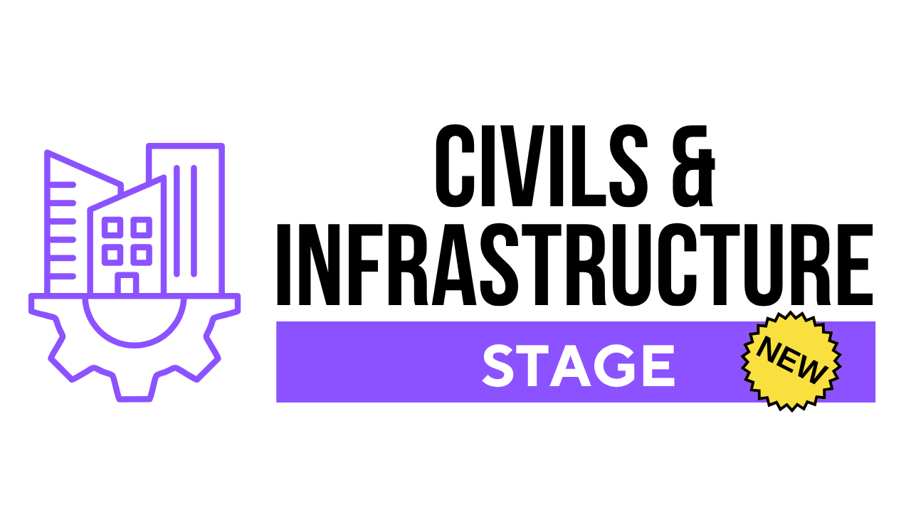 LONDON BUILD CIVILS & INFRASTRUCTURE STAGE LOGO