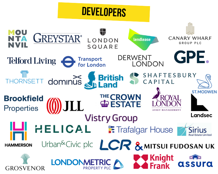London Build Developers Logos