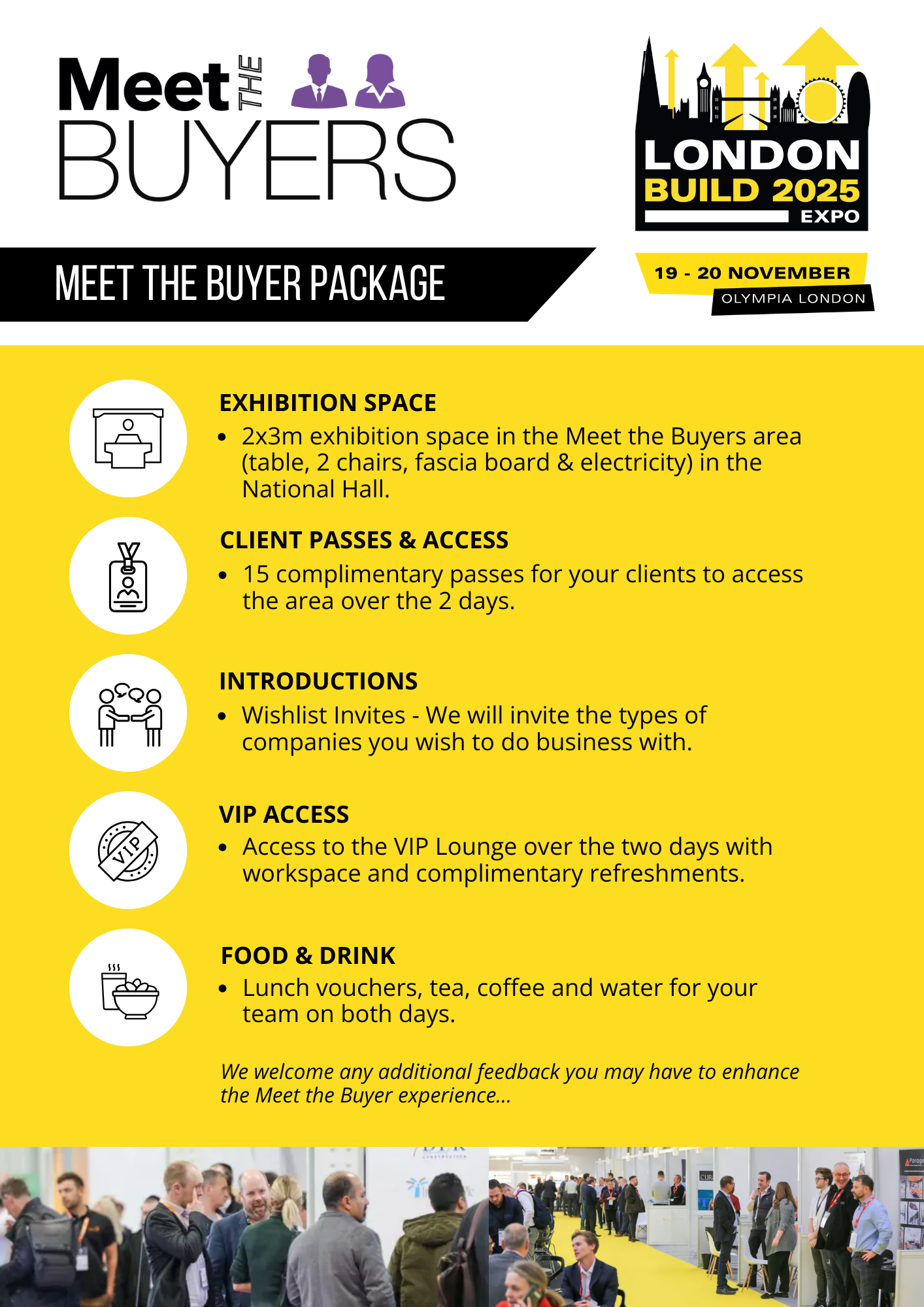 Meet the Buyer What's Included