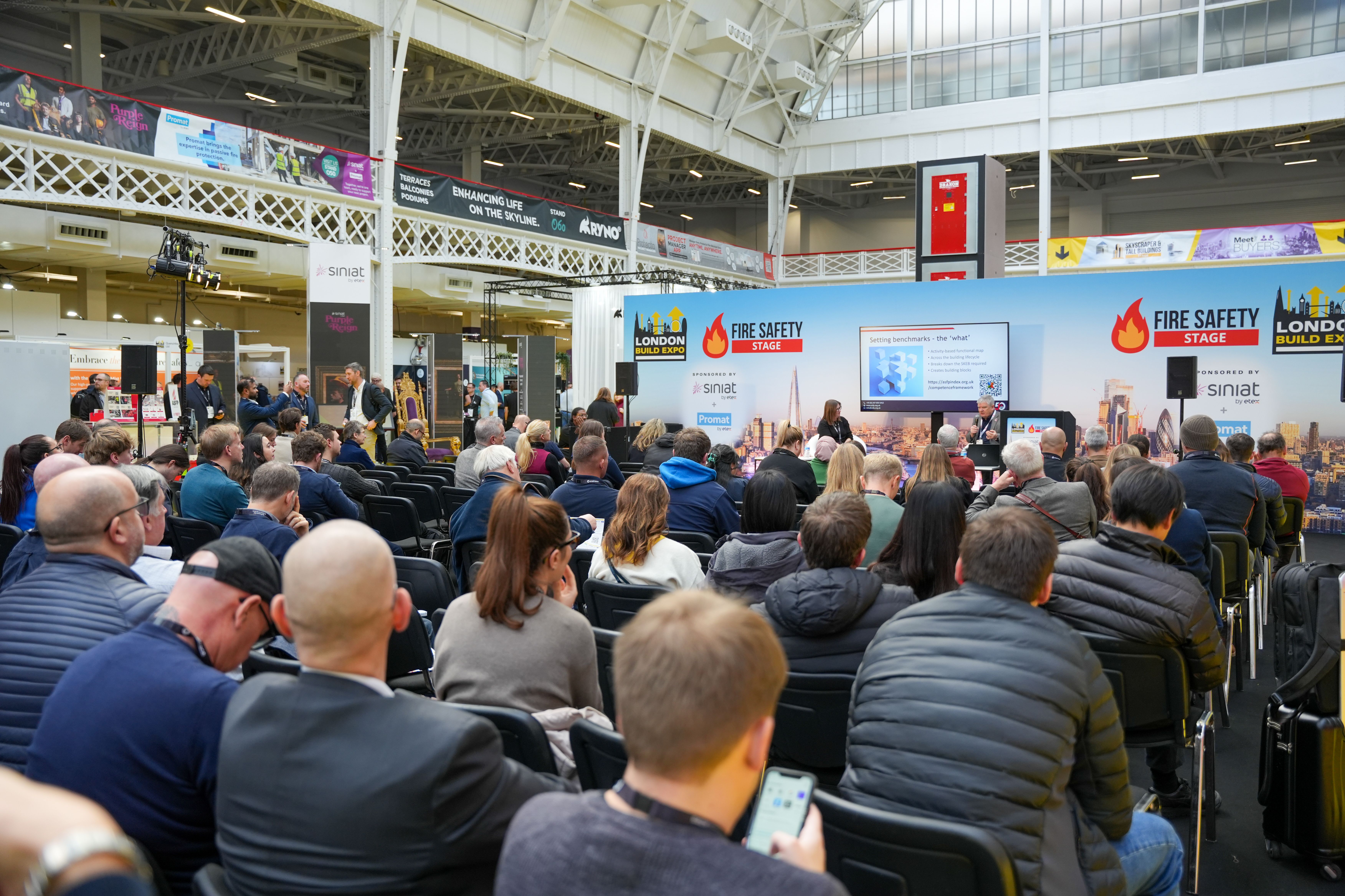 London Build 2025 stage photo