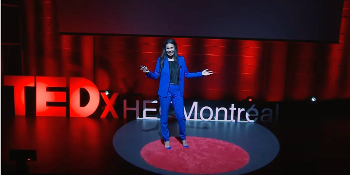 Beyond Handshakes : Effective Networking Tips | Claudia Comtois | TEDxHECMontréal