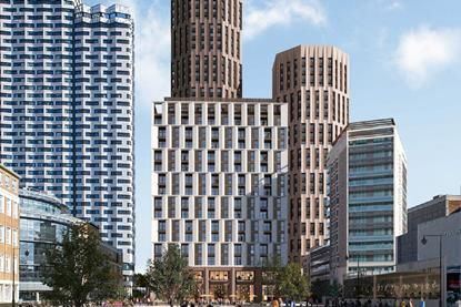 News Plans submitted for residential towers scheme in Croydon