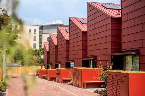 BDP turns disused garages into social housing in Bristol