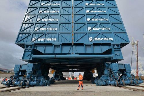 World's largest crane finally in place at Hinkley Point C - and it's HUGE