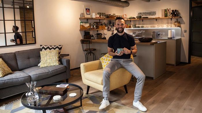 Property: A TV producer's purpose-built flat transformed into a luxury loft-style apartment.