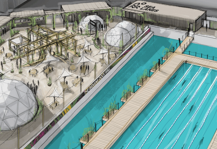 Canary Wharf to submit plan for Olympic-sized lido