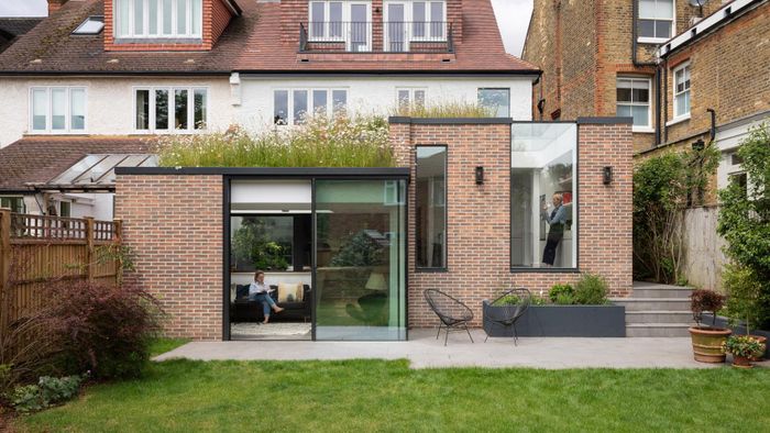 Fraher & Findlay adds wildflower-topped extension to London house