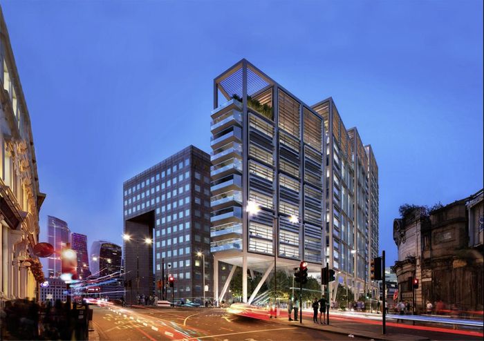 London Office On Stilts Receives Green Light