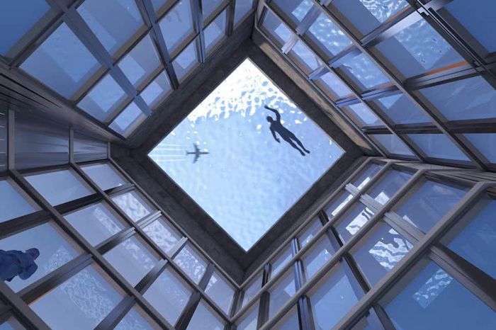 World's first 360-degree rooftop infinity pool planned for London skyline