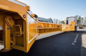 Two giant 70ft-long mobile barrier lorries are among the latest cutting-edge innovations