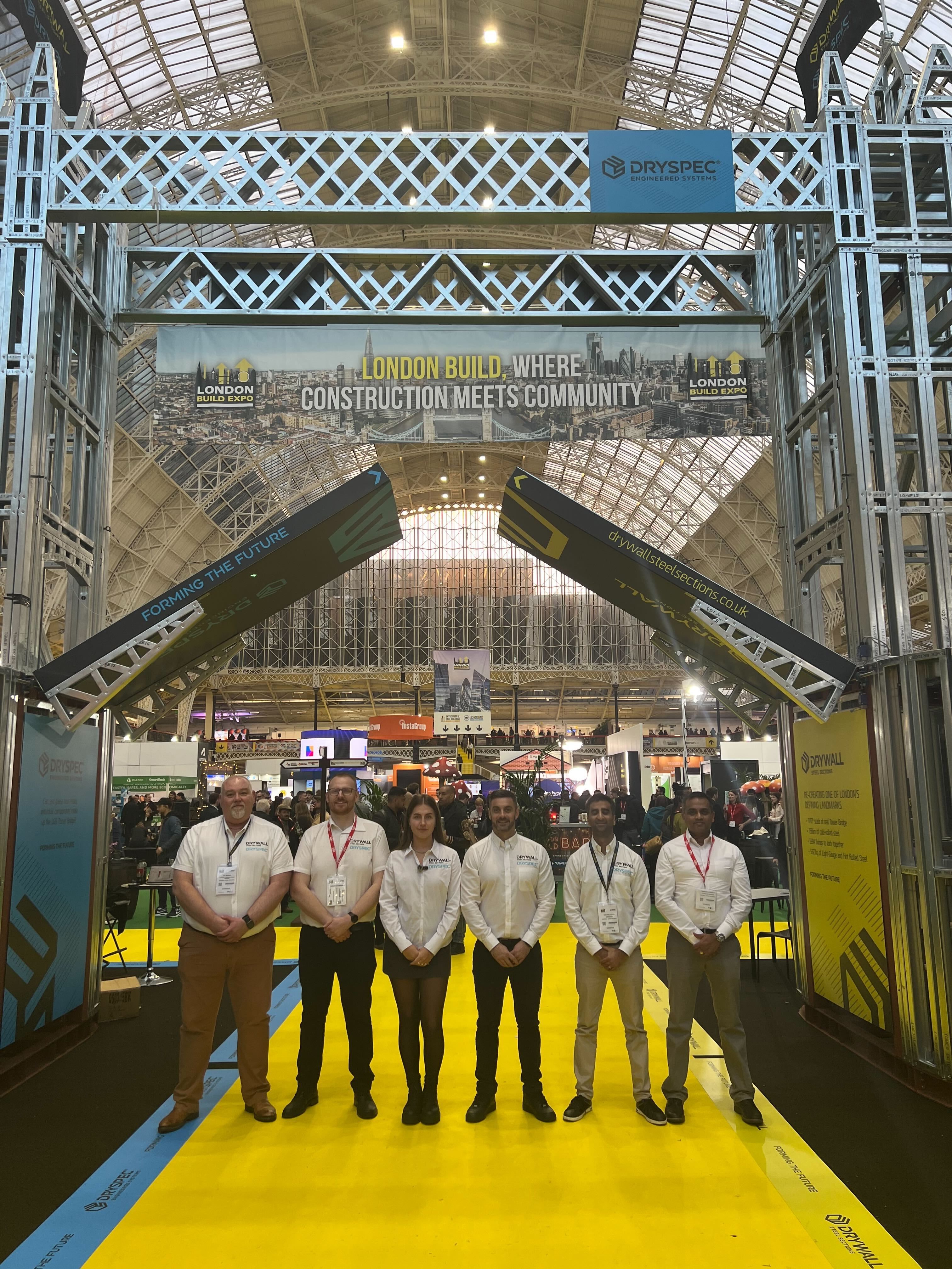 Drywall Steel Sections Wins Stand of the Year at London Build 2024