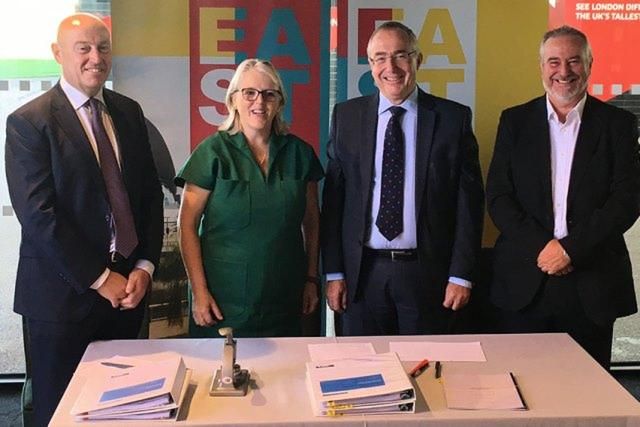 Mace and Vinci sign UCL East contracts