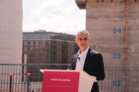 Khan reveals tiered affordability thresholds and 558,000-home target in draft London Plan