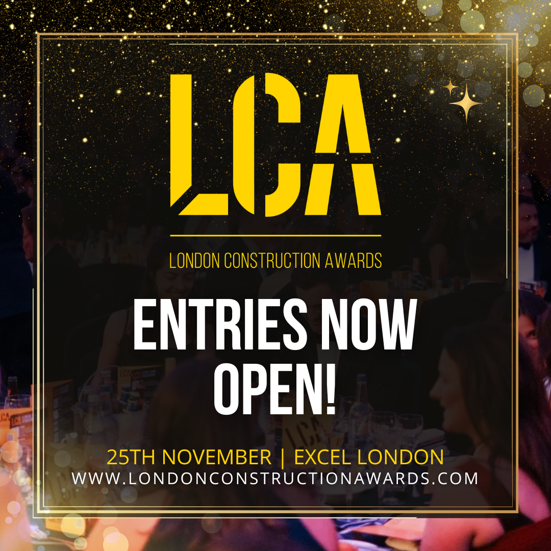 Enter your project, team or technology for the London Construction Awards!