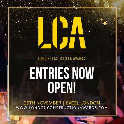 Enter your project, team or technology for the London Construction Awards!