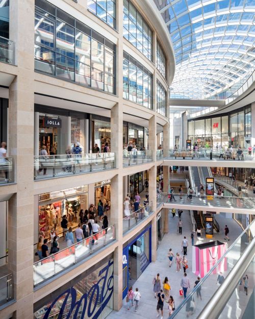 Bam Appointed to Fit Interiors of St James Quarter's W Edinburgh