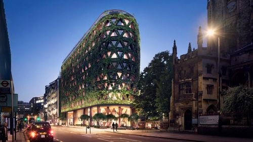 Europe's largest green wall 