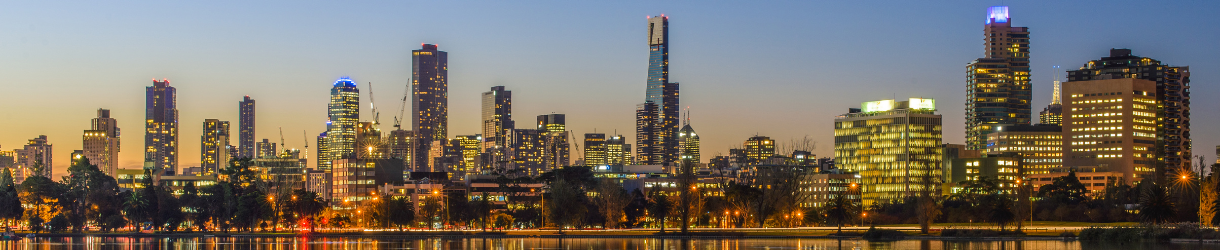 melbourne skyline long