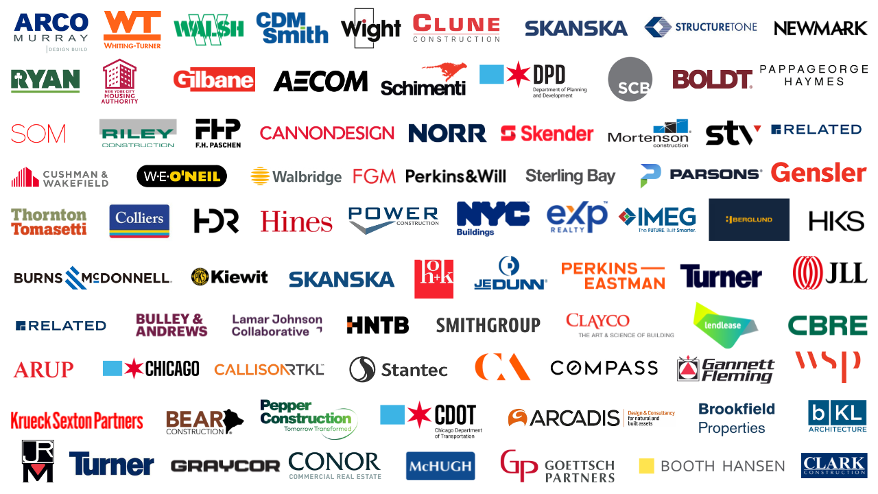 Visiting companies at our US Build Expos include: