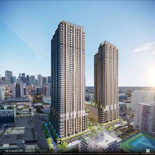 Witkoff secures $302.6 million construction loan for first phase of Kobi Karp-designed residential development in Miami Worldcenter