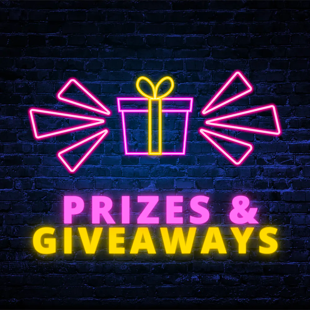 PRIZES & GIVE-AWAYS
