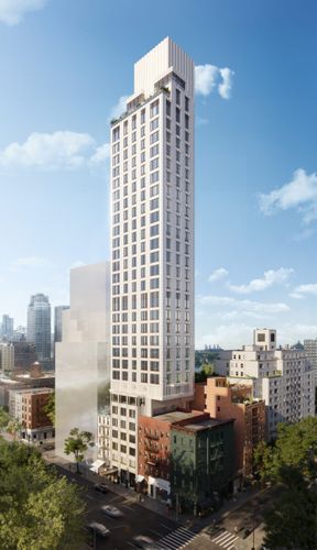 THE 74 Readies for FaÃƒÂ§ade Installation at 201 East 74th Street on Manhattan's Upper East Side
