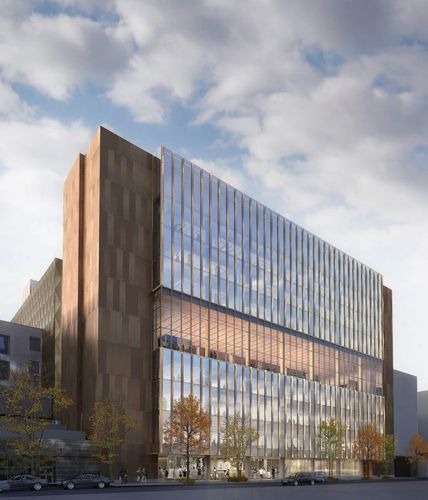 Excavation For FIT's New Academic Building Nears Completion At 220 West 28th Street In Chelsea, Manhattan