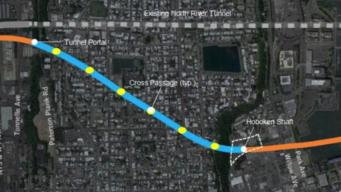 Gateway Shortlists Five Teams for NJ Side of Hudson Rail Tunnel