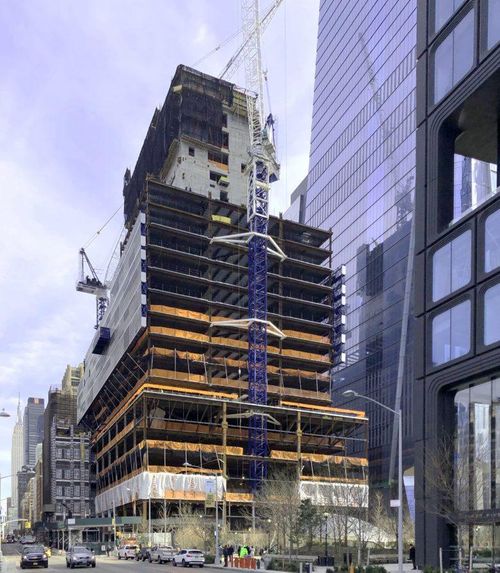 Norman Foster's 50 Hudson Yards Supertall Continues Ascent In Hudson Yards