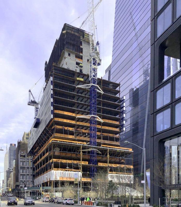 Norman Foster's 50 Hudson Yards Supertall Continues Ascent In Hudson Yards