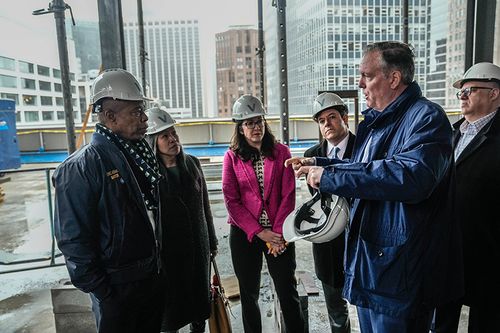 Mayor Adams Tours Offices Being Converted to Homes, Highlights Key Affordable Housing Priorities for State Budget