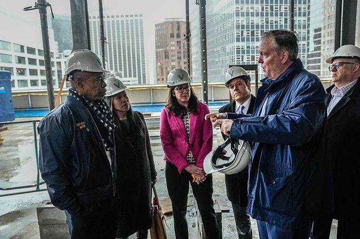 Mayor Adams Tours Offices Being Converted to Homes, Highlights Key Affordable Housing Priorities for State Budget