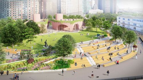 South Battery Park City Resiliency Project Begins to Take Shape in Lower Manhattan