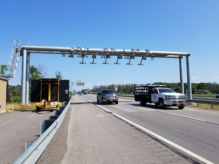 Construction on cashless toll system for NYS Thruway has started