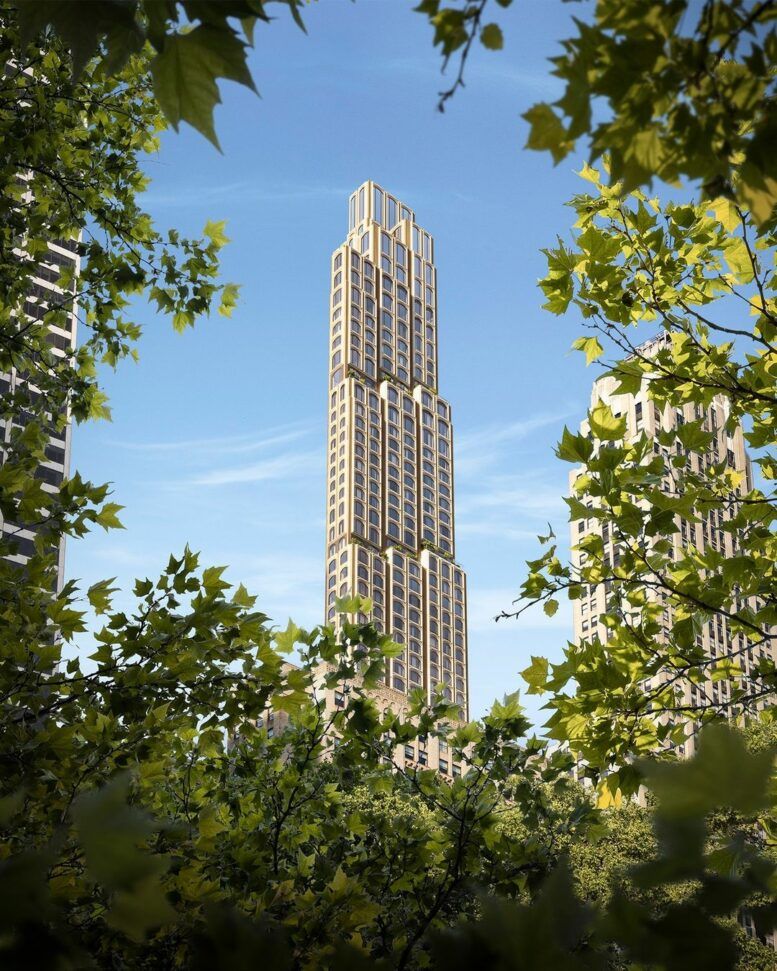 520 Fifth Avenue’s Arched Façade Climbs Higher In Midtown, Manhattan